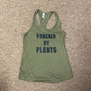 Power by plants tank top